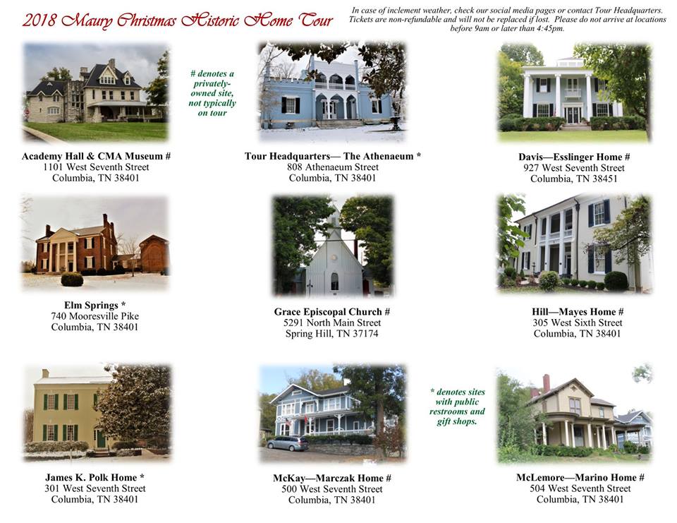 Maury Christmas Historic Home Tour