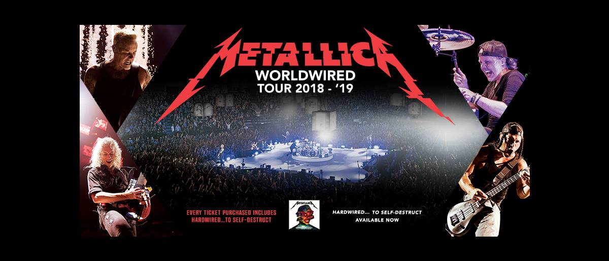 Metallica - WorldWired Tour | Spring Hill Fresh | Keeping You In The ...