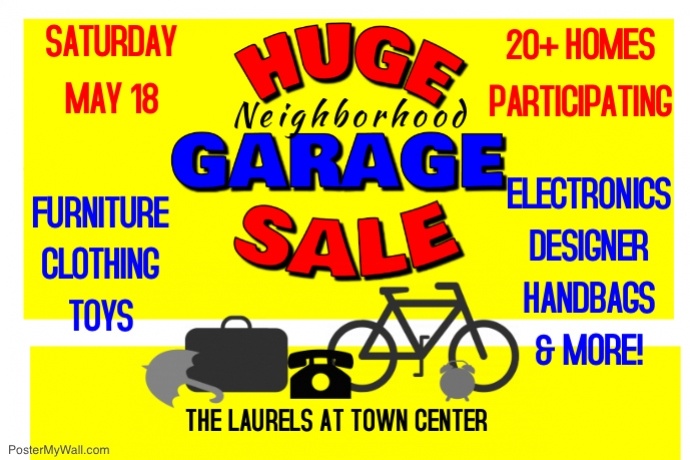 Garage Sale at The Laurels