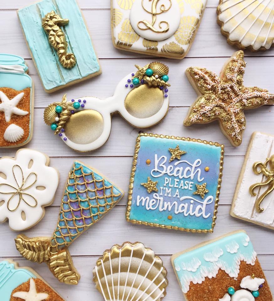 mermaid cookies