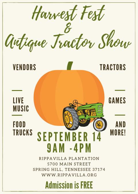 Harvest Festival Antique Car & Tractor Show