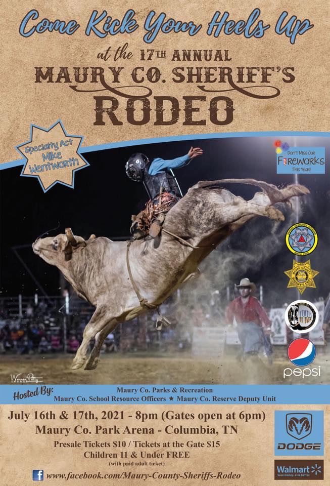 17th Annual Maury County Sheriff’s Rodeo Spring Hill Fresh Keeping