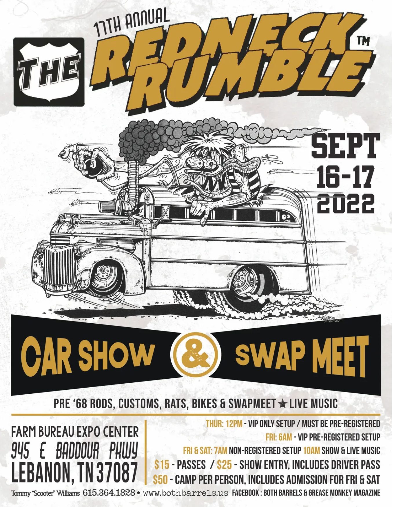 17th Annual Fall Redneck Rumble Spring Hill Fresh Keeping You In